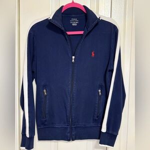 Polo by Ralph Lauren Navy and White Performance Jacket